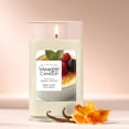 thumbnail image 3 of Yankee Candle Medium Perfect Pillar Candle, Vanilla Crème Brûlée – Scented with up to 115 Hours of Burn Time, Premium Plant Wax Blend for Consistent Long Lasting Scent from First to Last Burn, 3 of 9