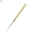 thumbnail image 6 of Toothpick/Ear-pick, Portable Reusable Titanium Alloy Ear-pick Ear Spoon Toothpick, with Waterproof Brass Case, for Backpacks Camping Hiking Travel, 6 of 7