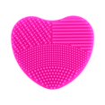 thumbnail image 1 of Keenso Cosmetic Brush Cleaner, Silicone Makeup Brush Cleaning Mat, Cleaning Make Up Brush For Women Girl, 1 of 2