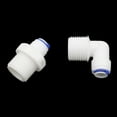 thumbnail image 5 of 10Pcs 1/2 Inch Male Thread To 6mm Slip Lock Quick-connectors Straight Elbow Irrigation Butt Pneumatic Pipe Connectors Fittings, 5 of 7