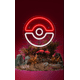 thumbnail image 3 of Letrero De Neón Pokémon Pokébola Para Decoración 25 Cm, 3 of 3