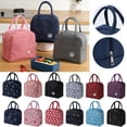 thumbnail image 2 of Bolsa nevera portátil bolsa de hielo caja de almuerzo paquete de aislamiento térmico alimentos bolsas de Picnic bolsa para mujeres niñas niños Tan Jianjun unisex, 2 of 2