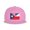 Pink, variant on Snapback Hat America Texas Flag Adjustable Flat Bill Brim Hat for Men Women Casual Wear Black