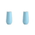 thumbnail image 2 of Monstrate Copas de cóctel de doble capa, copa de champán irrompible de acero inoxidable OZ, copa de tostado, vaso de vino de regalo dulce Type5 NO5 Monstrate CBP277791, 2 of 5