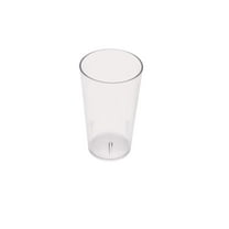 G.E.T. Heavy-Duty Plastic Restaurant Tumblers, 12 Ounce, Clear (Set of 12)