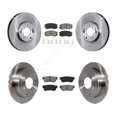 thumbnail image 1 of Transit Auto Front Rear Disc Brake Rotors and Semi-Metallic Pads Kit for Car Hyundai Azera K8S-101235, 1 of 11