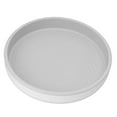thumbnail image 3 of Plato giratorio de almacenamiento impermeable con borde elevado, estante giratorio redondo de 360 ​​grados para cosméticos, botellas de especias, frutas, gris, 3 of 10