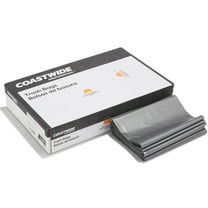 Staples Coastwide Professional 55-60 Gallon Trash Bag 39" x 57" Low Density 1.7 mil Silver 50