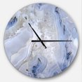 thumbnail image 1 of DesignArt Grande Horloge Murale en Pierre d'Agate, 1 of 2