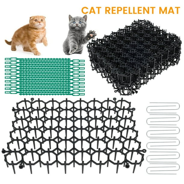 EIMELI Cat Repellent Mat with Spikes Cat Mats for Cats Prickle Strips from Digging Cat Deterrent