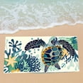 thumbnail image 4 of Microfiber Beach Towel Portable Storage Backpack with Hanging Loop 160 cm x 80 cm 452 g Multicolor, 4 of 6