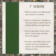 thumbnail image 6 of Country Brook Design® 1 Inch Sage PVC Webbing. 10 Yards, 6 of 7