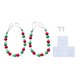 thumbnail image 2 of Cortina de madera Zulema Boho Tizbacks de hebillas cortinas Colorido, 2 of 8