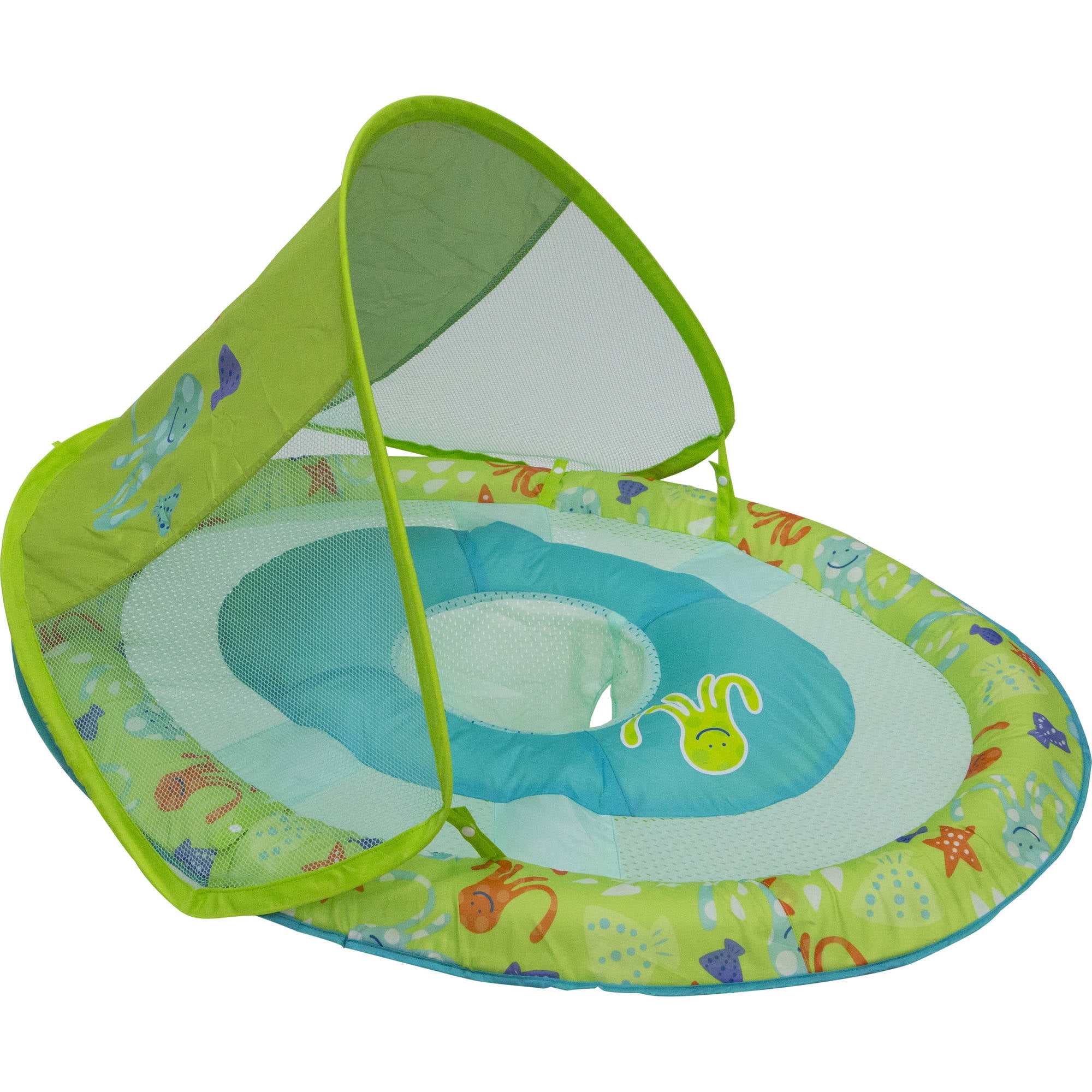 swimways infant spring float with canopy