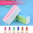 thumbnail image 2 of 4pcs 4 Way Nail Buffer Block, Nail File with 4 Step Buffing, Nail Art Shiner, Mini Natural Nail Polisher, Sanding File Block for Professional Manicure Nail Care DIY Nail Salon, 2 of 8