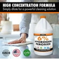 thumbnail image 2 of Chromex 6% Hydrogen Peroxide Cleaning Solution, Food Grade Household Cleaner, 1 Gallon, 2 of 8