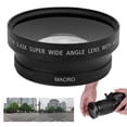 thumbnail image 4 of Wide Angle Camera Lens, Camera Macro Lens Less Perspective Distortion Increase Spatial Depth 72mm 0.43X  for 72mm Filter Diameter Lens, 4 of 8