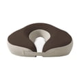 thumbnail image 1 of Almohada de masaje boca abajo para el hogar, almohada de masaje de salón de espuma viscoelástica transpirable Café, 1 of 8