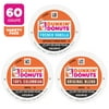 Dunkin' Best Sellers Coffee Variety Pack, Keurig K-Cups, 10 Count Boxes (Pack of 6)