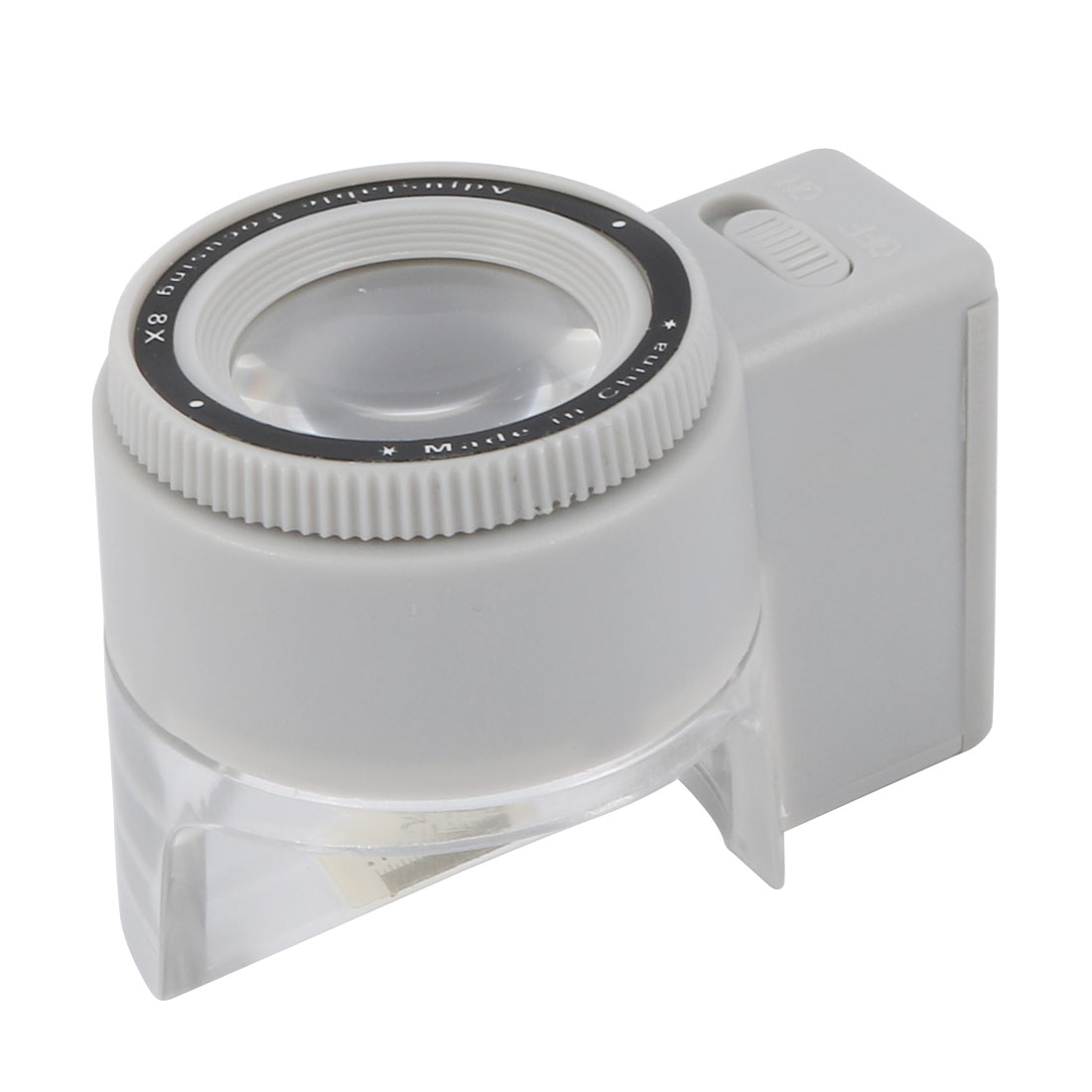 Focal LengthAdjustable Magnifier with LED Light Source Magnifying