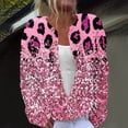thumbnail image 1 of LOVZFMLL Cardigan pour Femmes Cardigan à Manches Longues Creusé Couleur Unie Veste Décontractée, 1 of 5