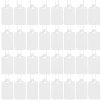 KALLORY 500Pcs Pre-punched Heart Shaped Paper Tags for Wedding and Birthday Celebrations 11.8x5.1in