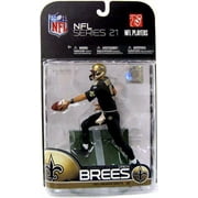 Drew Brees Action Figure All Black Uniform Sports Picks Series 21 NFL