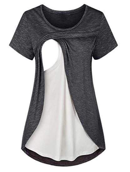 breastfeeding tunic tops
