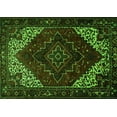 thumbnail image 1 of Ahgly Company Indoor Rectangle Persian Green Traditional Area Rugs, 2' x 3', 1 of 1