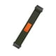 thumbnail image 5 of Correa de reloj de nailon con cierre de , de secado rápido y transpirable. Negro Gris, 5 of 9