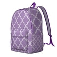 thumbnail image 2 of Chic Bohemian Backpack for Women, Floral Zipper Bag with Front Pocket, Durable Lightweight Rucksack for School, University, Work Commute, Travel, Great Gift, 2 of 5