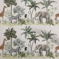 thumbnail image 1 of oneOone Silk Tabby Light Green Fabric Tropical Sewing Craft Projects Fabric Prints By Yard 42 Inch Wide, 1 of 4