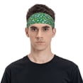 thumbnail image 2 of Qekee Flying Bees Sports Sweatband, Workout Headband for Running, Exercise, Cycling Fit Head Circumference 19.6-22.4 inches, 2 of 9