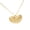 Gold Organis Necklac, variant on Stylish Gold-Plated Heart Pendant Necklace