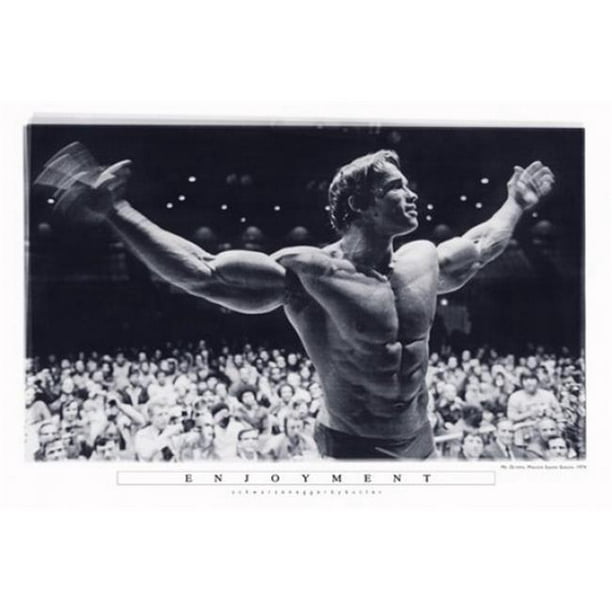 Poster Import XPS1353 Arnold Schwarzenegger Mr Olympia Poster Imprimé, 24 x 36
