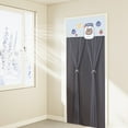 thumbnail image 4 of Double Layer Lace Door Curtain, No Drill Tension Rod Installation, Privacy Sheer Window , Light Filtering Room Divider for Home Decor, 4 of 9
