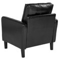 thumbnail image 3 of Washington Park Upholstered Chair in Black Leather, 3 of 4