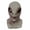 Grey, variant on Alien Head Mask,Full Head Alien Mask,Creepy Latex UFO Alien Mask for Halloween,Extraterrestrial Encounter Mask