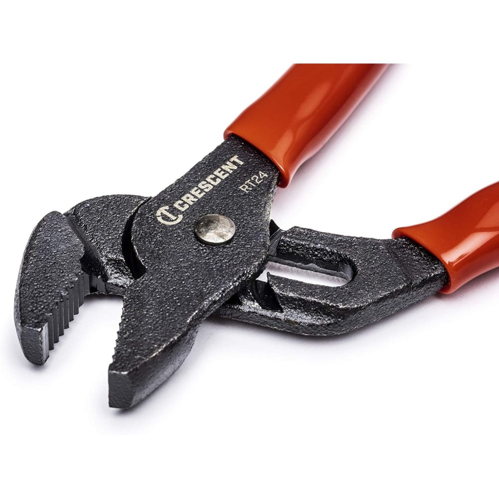 Crescent 4-1/2 in. Alloy Steel Mini Tongue and Groove Pliers Black/Red 1 pc.