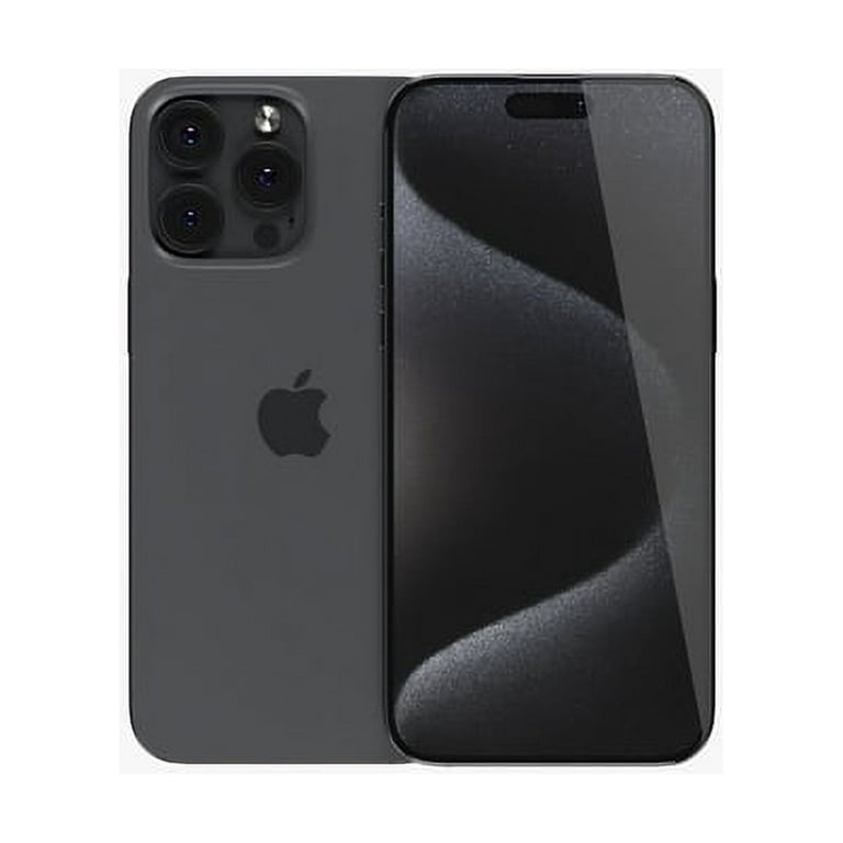 Restored Apple iPhone 15 Pro 512GB - Black Titanium (AT&T 