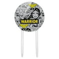 thumbnail image 1 of Acrylic Wonder Woman Warrior Pattern Cake Topper Party Decoration for Wedding Anniversary Birthday Graduation, 1 of 7