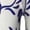 Blue And White Porcelain Pattern, variant on Black Poker Men's Beach Shorts, Surfing shorts, Swim trunks, Quick Dry Swim Trunks for Surfing Beach Fun - Medium