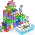 thumbnail image 1 of Bloques de Construccion Magneticos PicassoTiles PN04 Nano Travel 100 Piezas con Estuche, 1 of 5