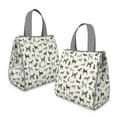 thumbnail image 2 of Cute Animal Dogs Insulated Lunch Bag for Women & Adults,Large Portable Soft Cooler Lunch Bag,Thermal Food Storage Tote with Pearl Cotton,8.66L,8.75x5.75x9.5 Inch, 2 of 6