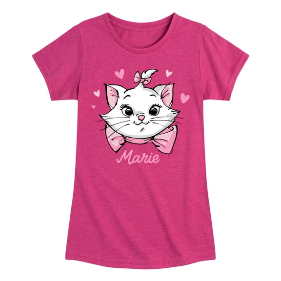 Disney - The Aristocats - Simply Marie - Toddler & Youth Girls Short Sleeve Graphic T-Shirt