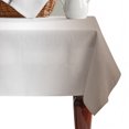 thumbnail image 4 of Brown White Ombre Table Cloth Waterproof Tablecloths, Modern Gradient Abstract Art Tablecloth Dining Table Cover for Kitchen Party Tabletop Outdoor, Rectangle Tablecloth 52x70 Inch, 4 of 9