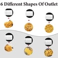 thumbnail image 4 of Pasta Attachment For Kitchenaid Stand Mixer With 6 Different Shapes Pasta Press Outlet, Durable Pasta Attachment For Kitchenaid Mixer, 6 In 1 Pasta Maker Attachment For Kitchenaid Mixer Cheese Grater, 4 of 7