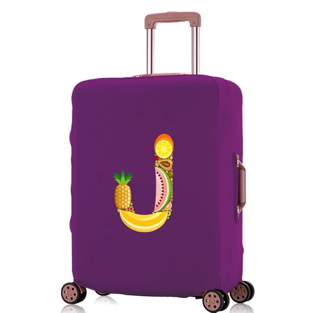 Travel Accessories Luggage Covers Travel Suitcase Cover Protector Reusable Washable 18-32inch Fruit Printed Pattern Series 8fruit J XL