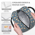 thumbnail image 3 of Balery French Bulldog Yoga Bolsa de Almuerzo para Mujeres, Caja de Almuerzo, Bolsa de Almuerzo Pequeña Impermeable, Tote de Almuerzo Reutilizable con Gran Capacidad, 3 of 6