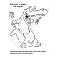 thumbnail image 5 of ZoCo: 25-Pack It's Tooth Time Kid's Coloring & Activity Book Set, 16 Pages, 5 of 9
